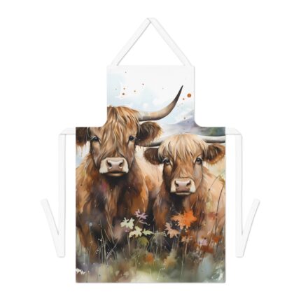 Highland Cows Apron