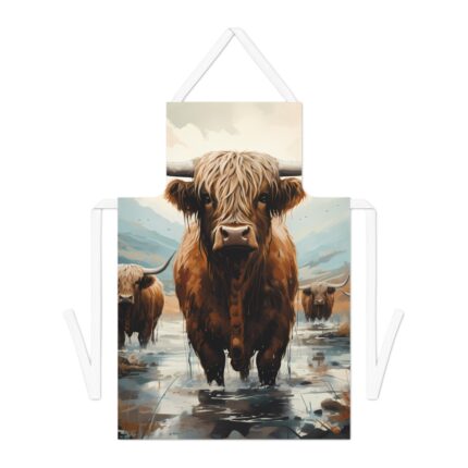 Highland Cows Apron