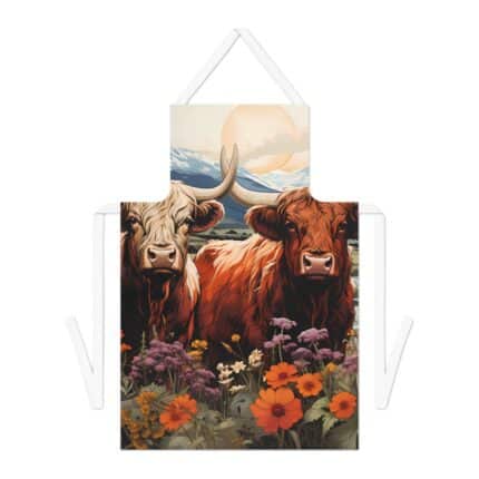 Highland Cows Apron