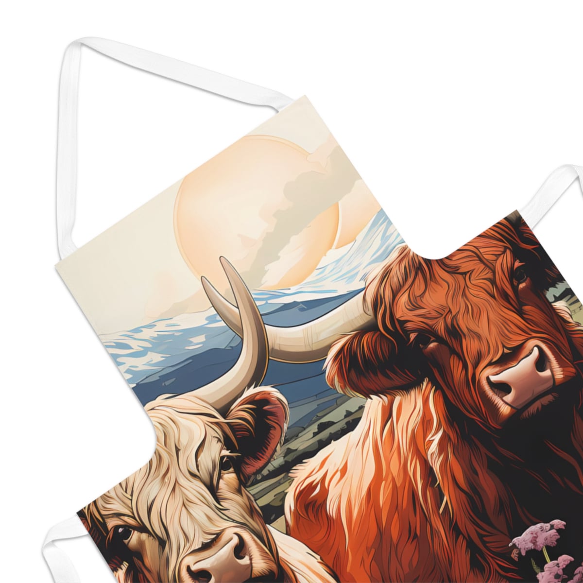 Highland Cows Apron