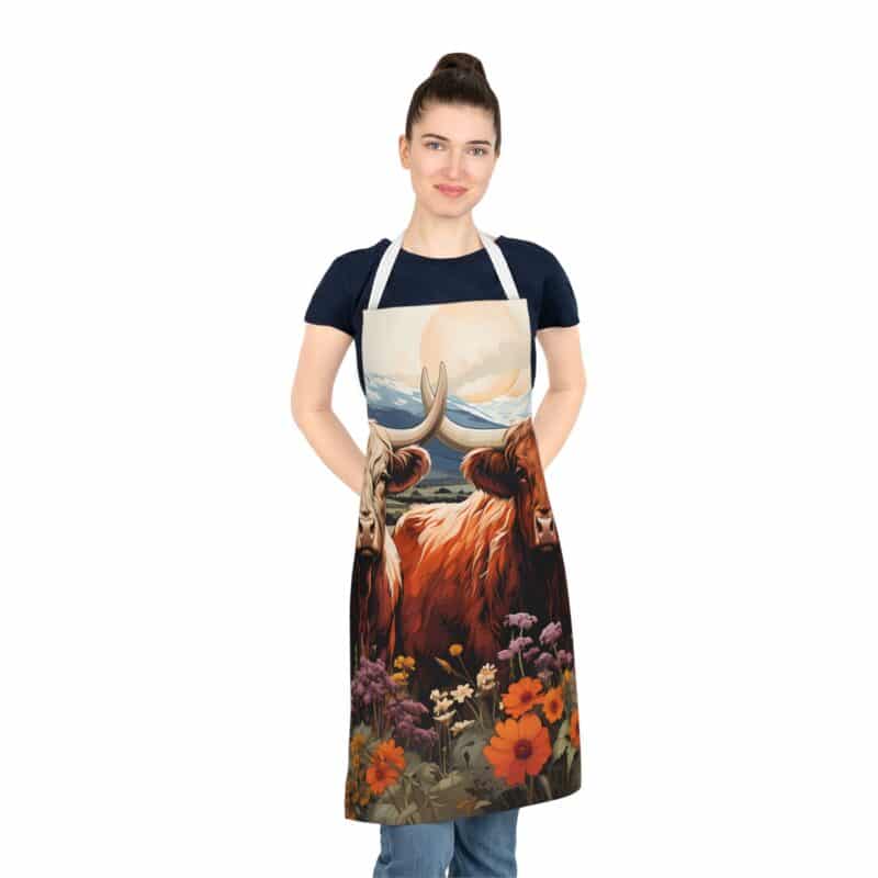 Highland Cows Apron