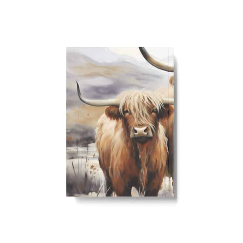 Highland Cows Hard-Backed Journal