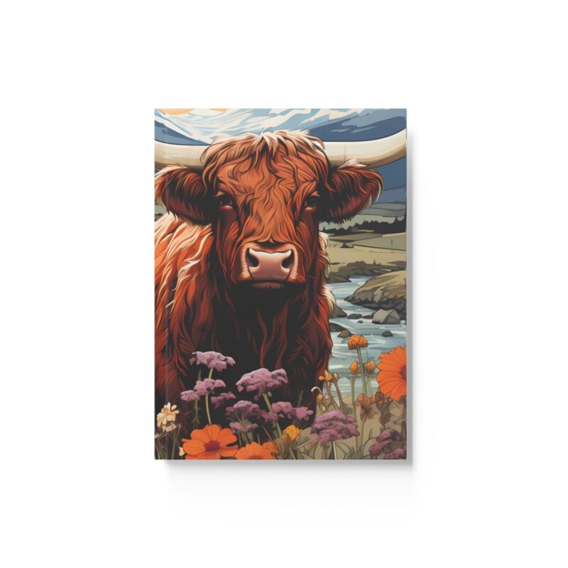 Highland Cows Hard-Backed Journal