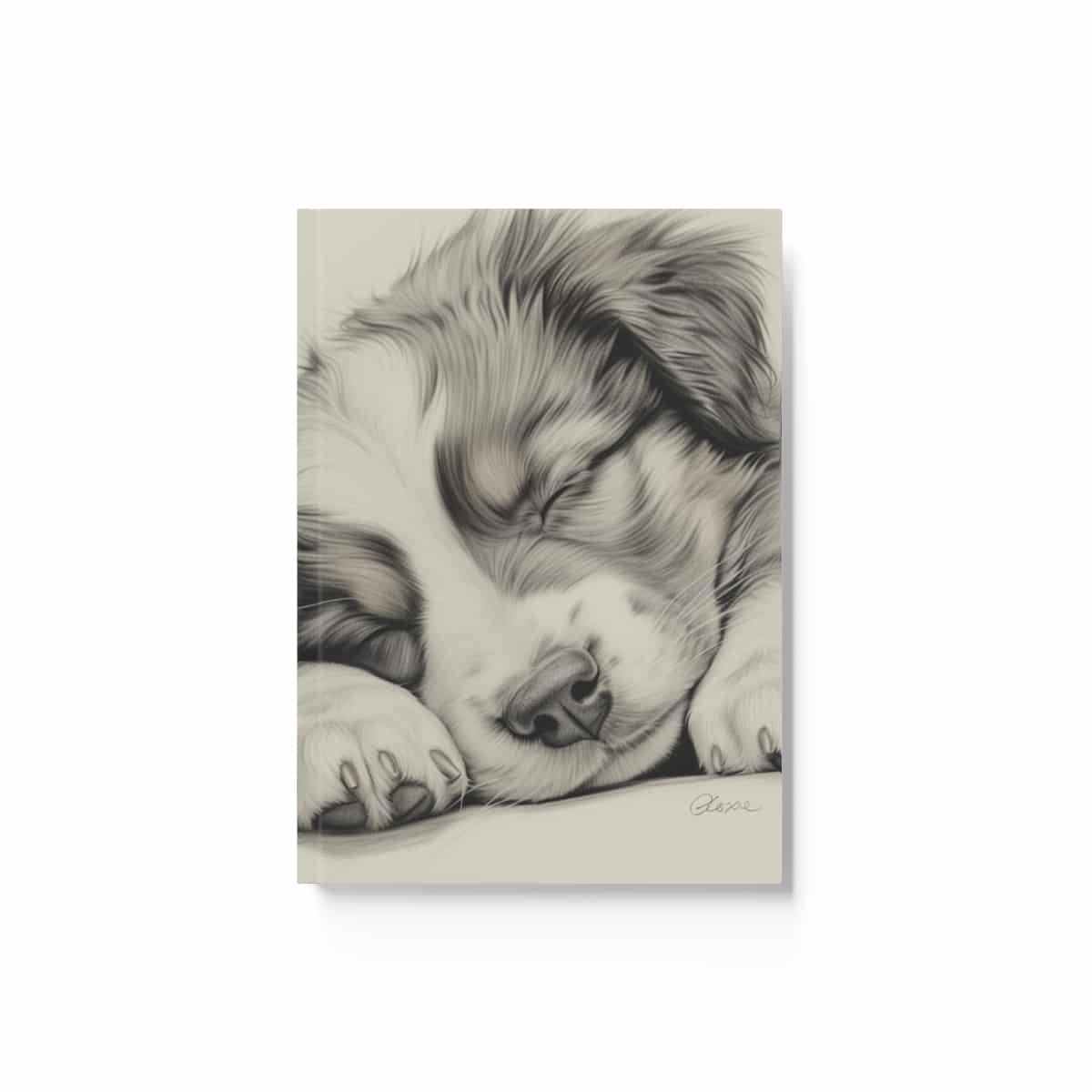 Australian Shepherd Dog Hard-Backed Journal