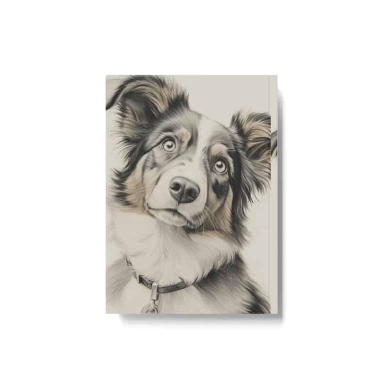 Australian Shepherd Dog Hard-Backed Journal