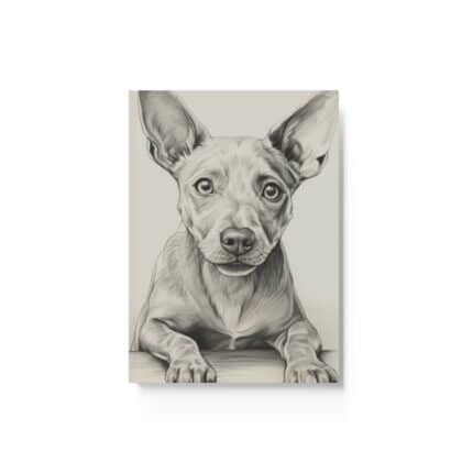 American Hairless Terrier Hard-Backed Journal