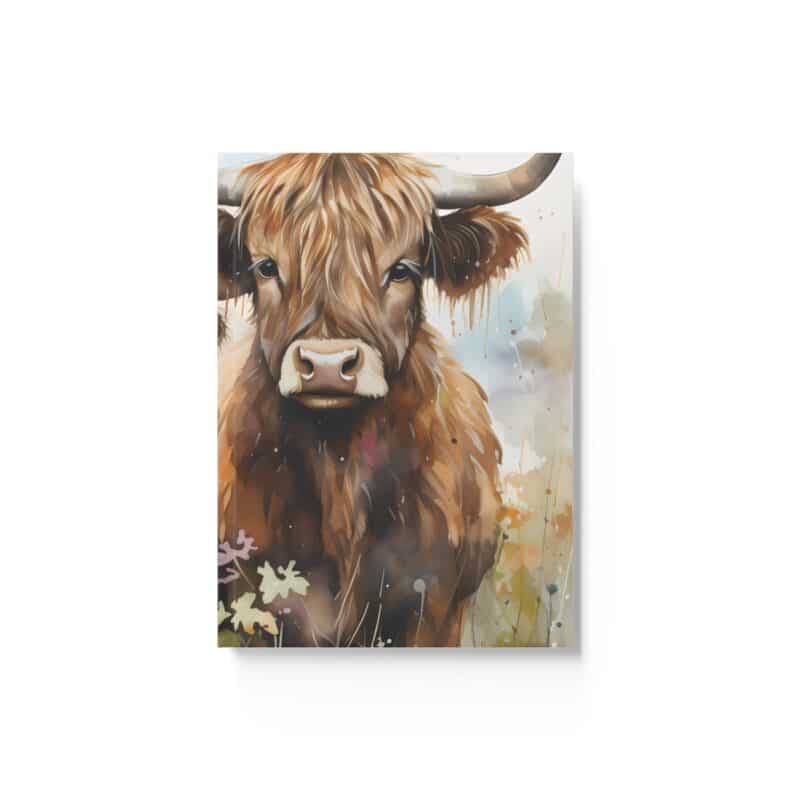 Highland Cows Hard-Backed Journal