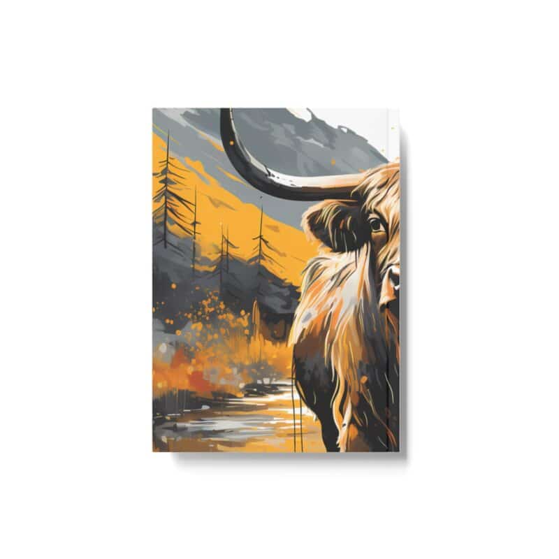 Highland Cows Hard-Backed Journal