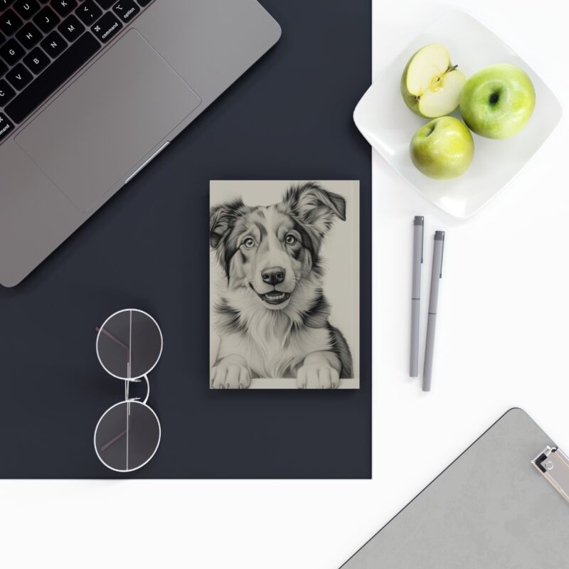 Australian Shepherd Dog Hard-Backed Journal