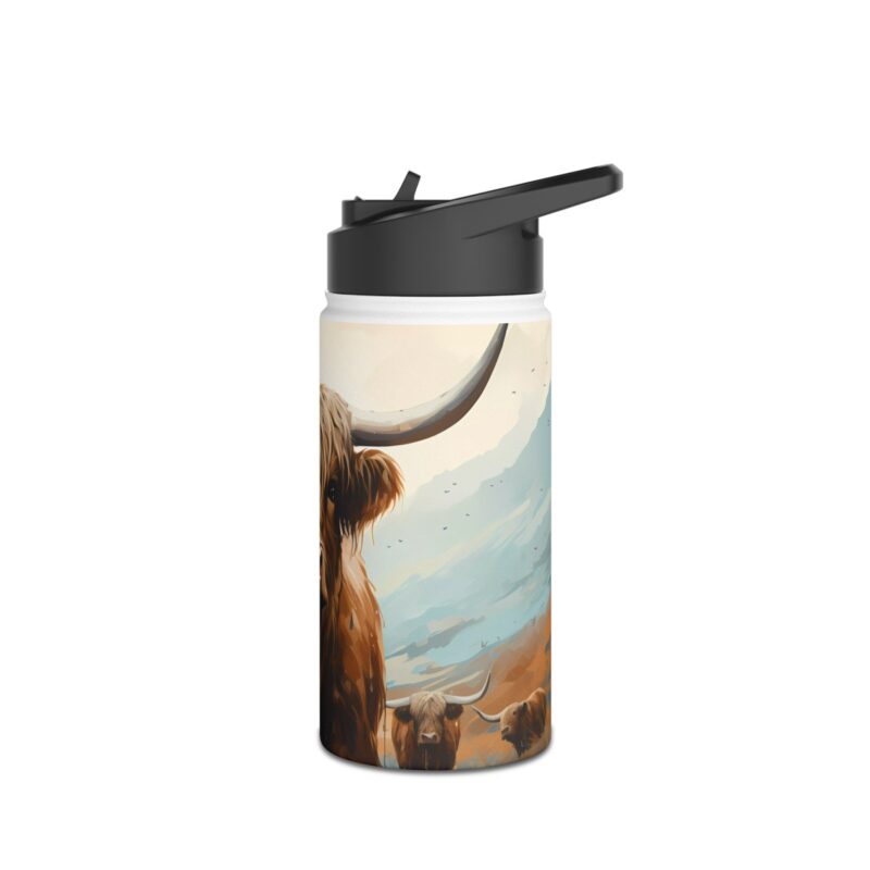 Highland Cows Stainless Steel Water Bottle