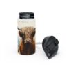 Highland Cows Stainless Steel Water Bottle