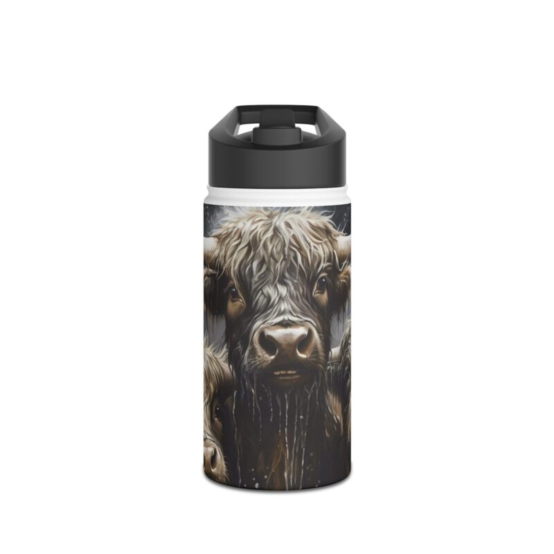 Highland Cows Stainless Steel Water Bottle