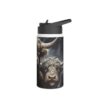 Highland Cows Stainless Steel Water Bottle