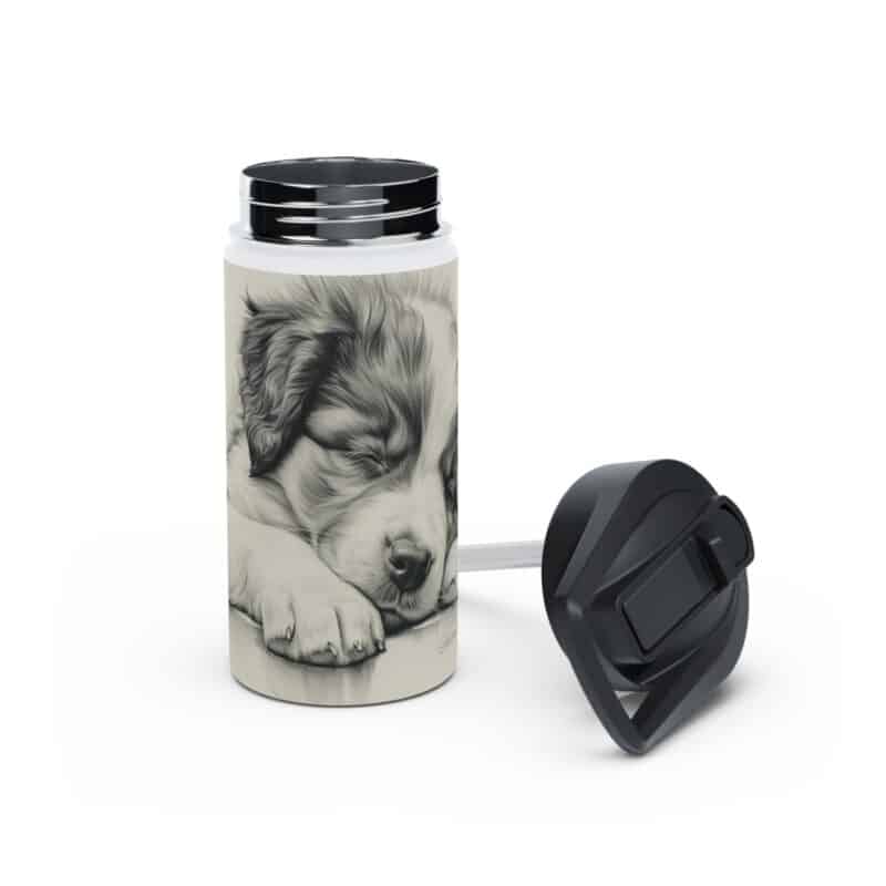 Australian Shepherd Dog Stainless Steel Water Bottle