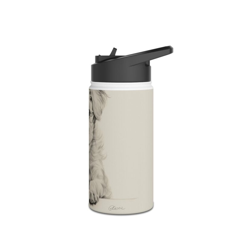 Poodle Stainless Steel Water Bottle