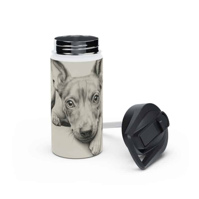 American Hairless Terrier Stainless Steel Water Bottle