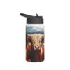 Highland Cows Stainless Steel Water Bottle