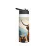 Highland Cows Stainless Steel Water Bottle