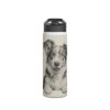 Australian Shepherd Dog Stainless Steel Water Bottle