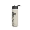 Australian Shepherd Dog Stainless Steel Water Bottle