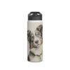 Australian Shepherd Dog Stainless Steel Water Bottle