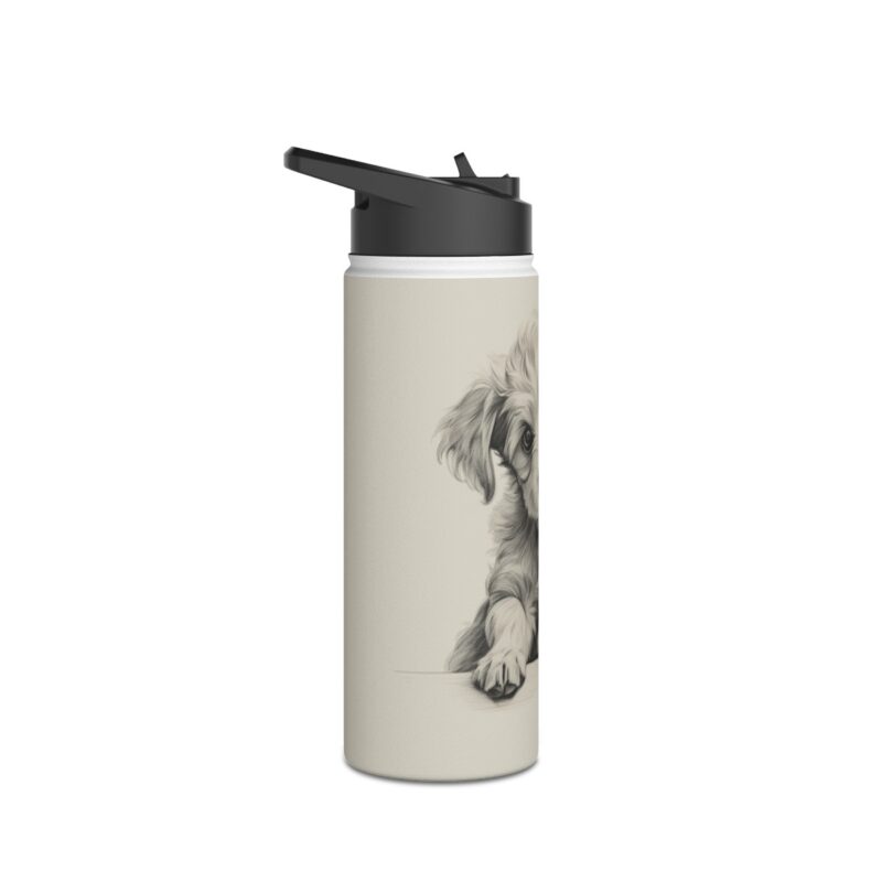 Poodle Stainless Steel Water Bottle