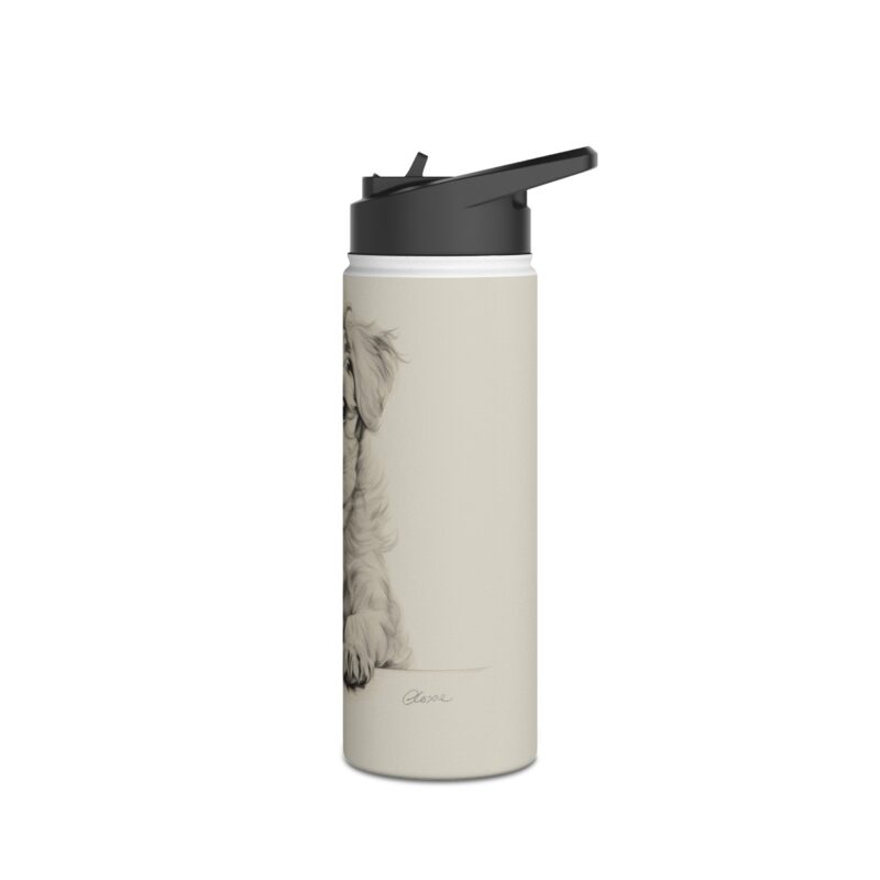 Poodle Stainless Steel Water Bottle