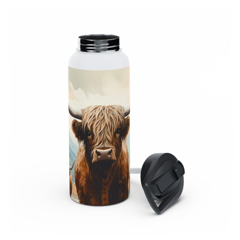 Highland Cows Stainless Steel Water Bottle