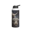 Highland Cows Stainless Steel Water Bottle