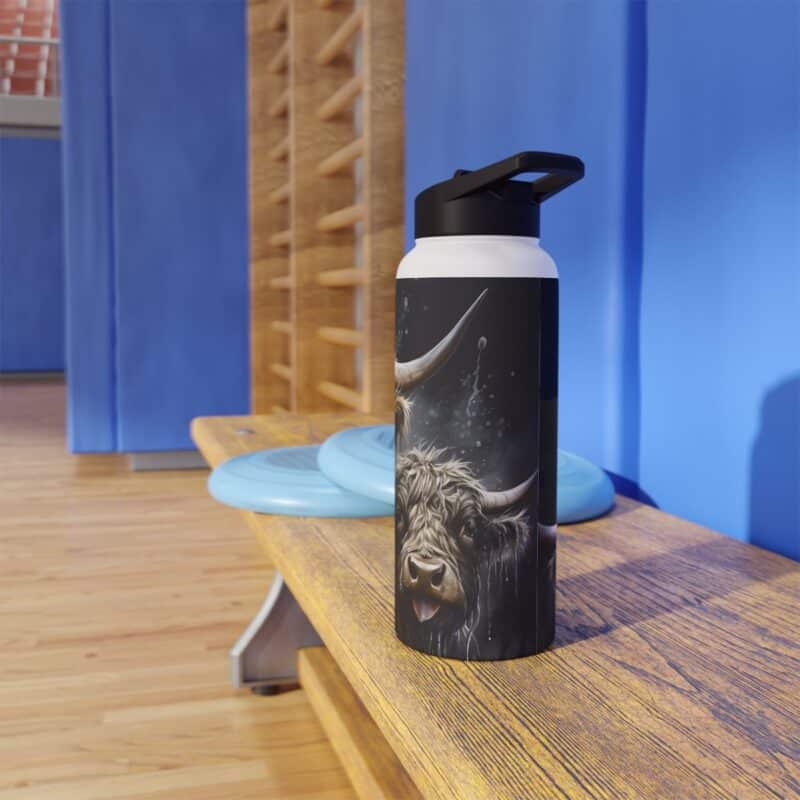 Highland Cows Stainless Steel Water Bottle