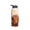 Highland Cows Stainless Steel Water Bottle