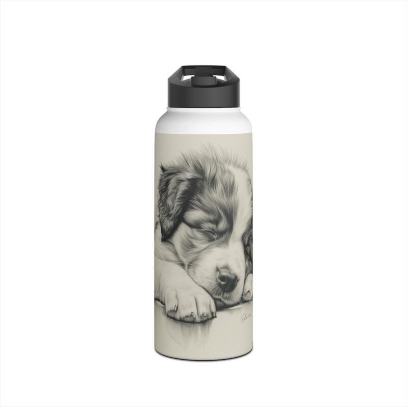 Australian Shepherd Dog Stainless Steel Water Bottle