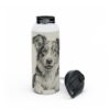 Australian Shepherd Dog Stainless Steel Water Bottle