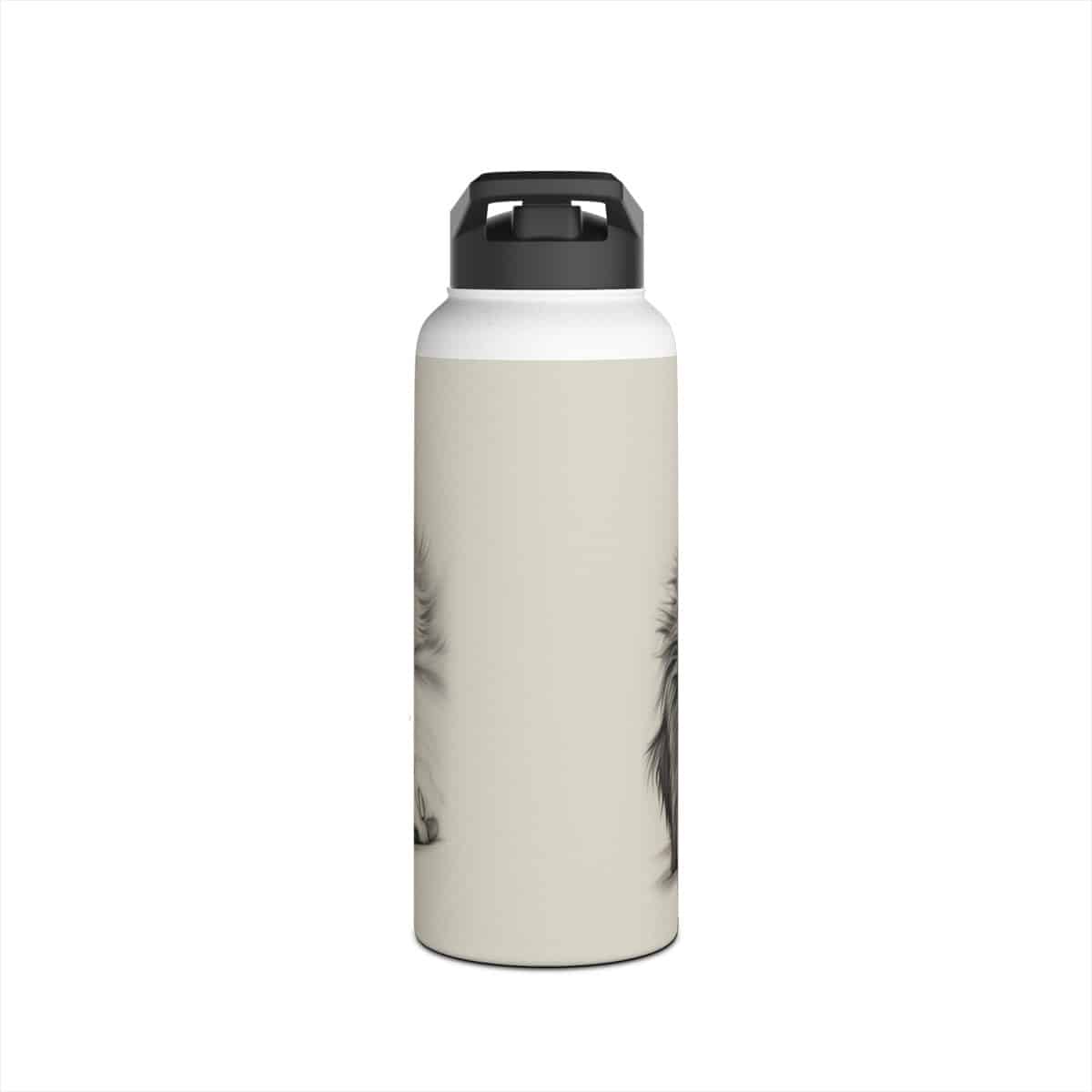 Australian Shepherd Dog Stainless Steel Water Bottle