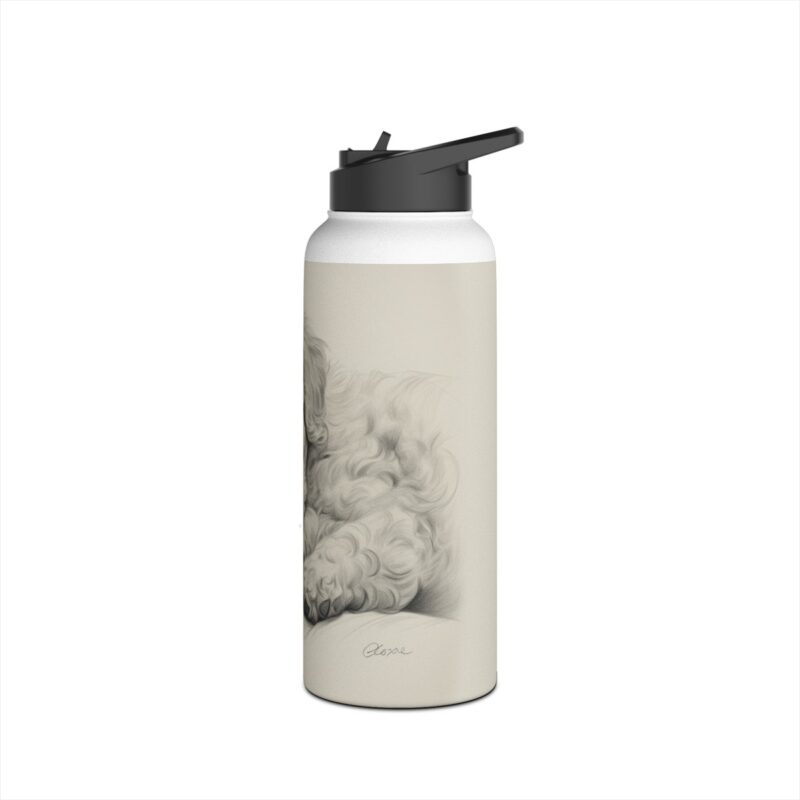 Poodle Stainless Steel Water Bottle