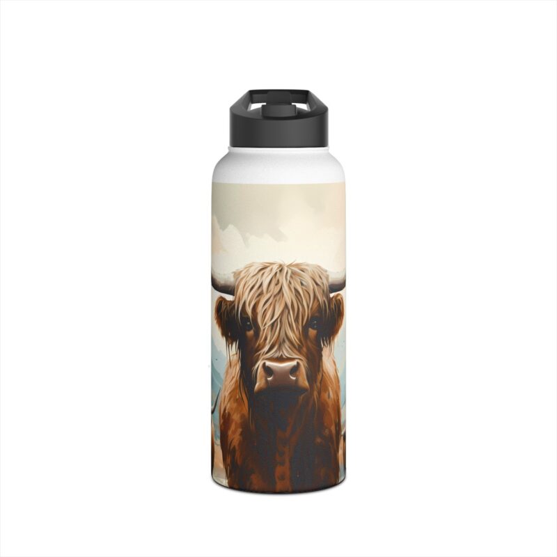 Highland Cows Stainless Steel Water Bottle