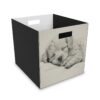 Poodle Collapsible Felt Storage Box