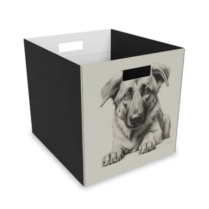 Anatolian Shepherd Dog Collapsible Felt Storage Box