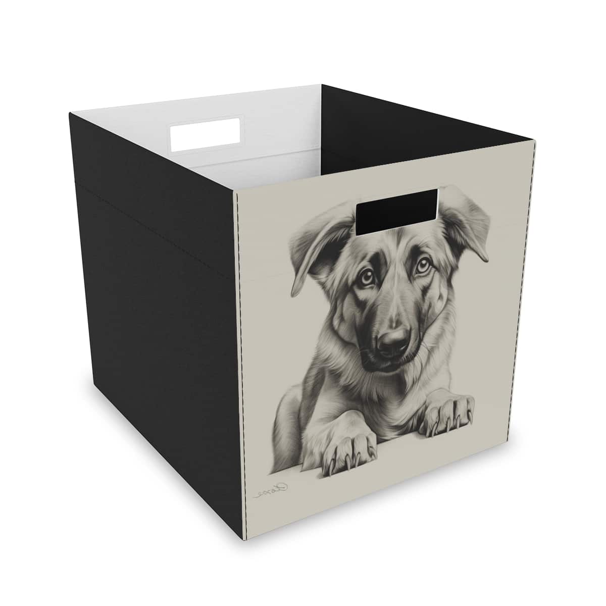 Anatolian Shepherd Dog Collapsible Felt Storage Box