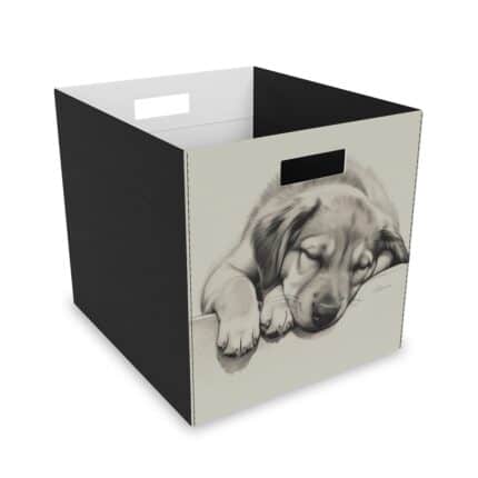 Anatolian Shepherd Dog Collapsible Felt Storage Box