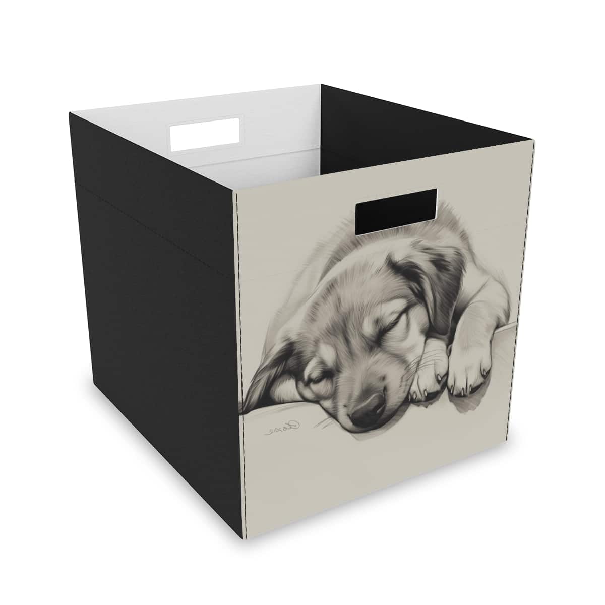 Anatolian Shepherd Dog Collapsible Felt Storage Box