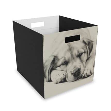 Anatolian Shepherd Dog Collapsible Felt Storage Box