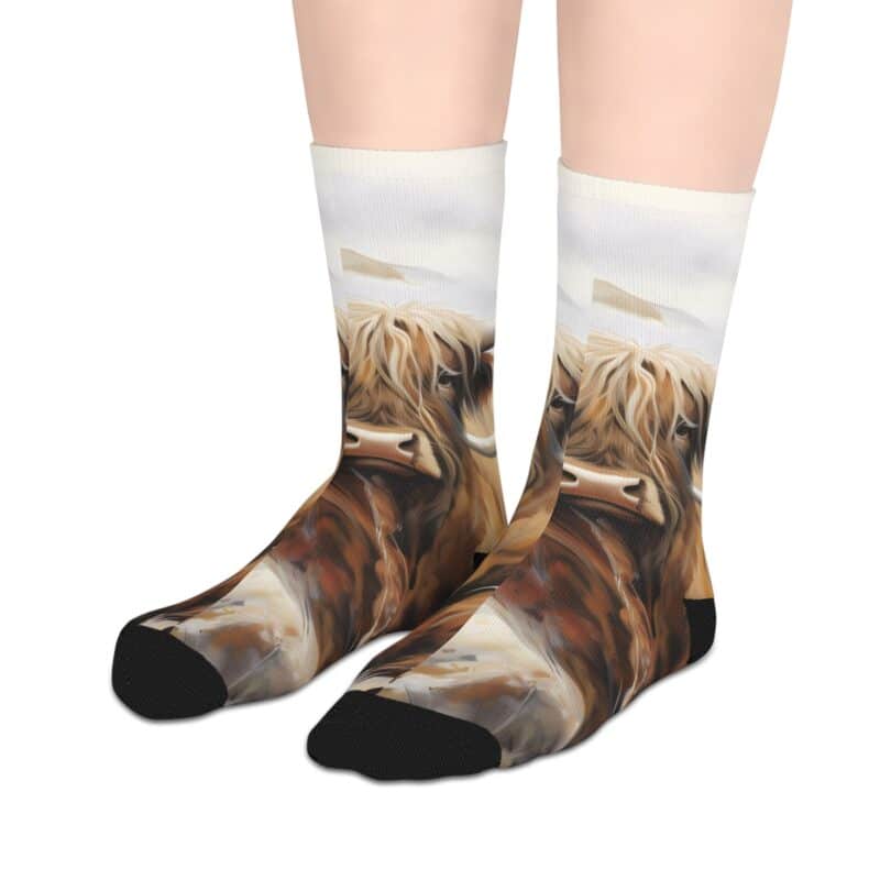 Highland Cows Socks