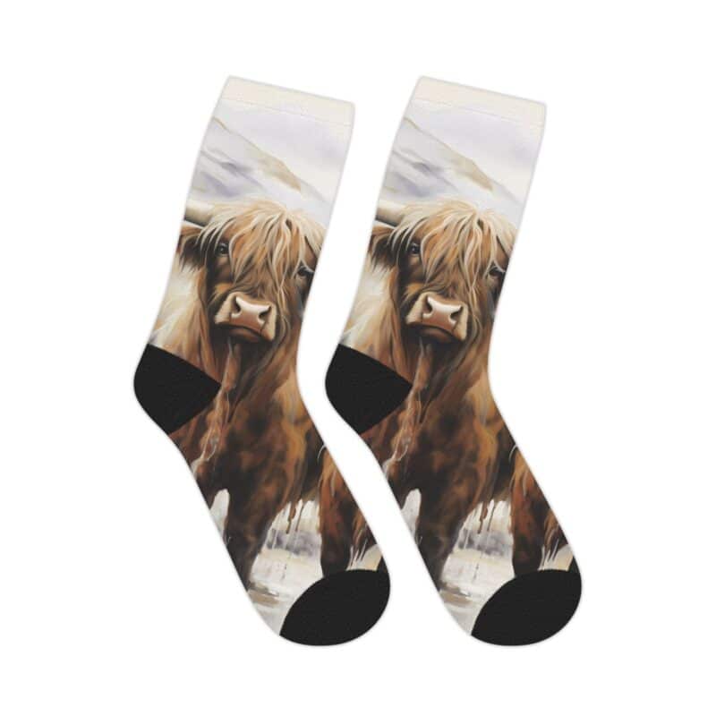 Highland Cows Socks