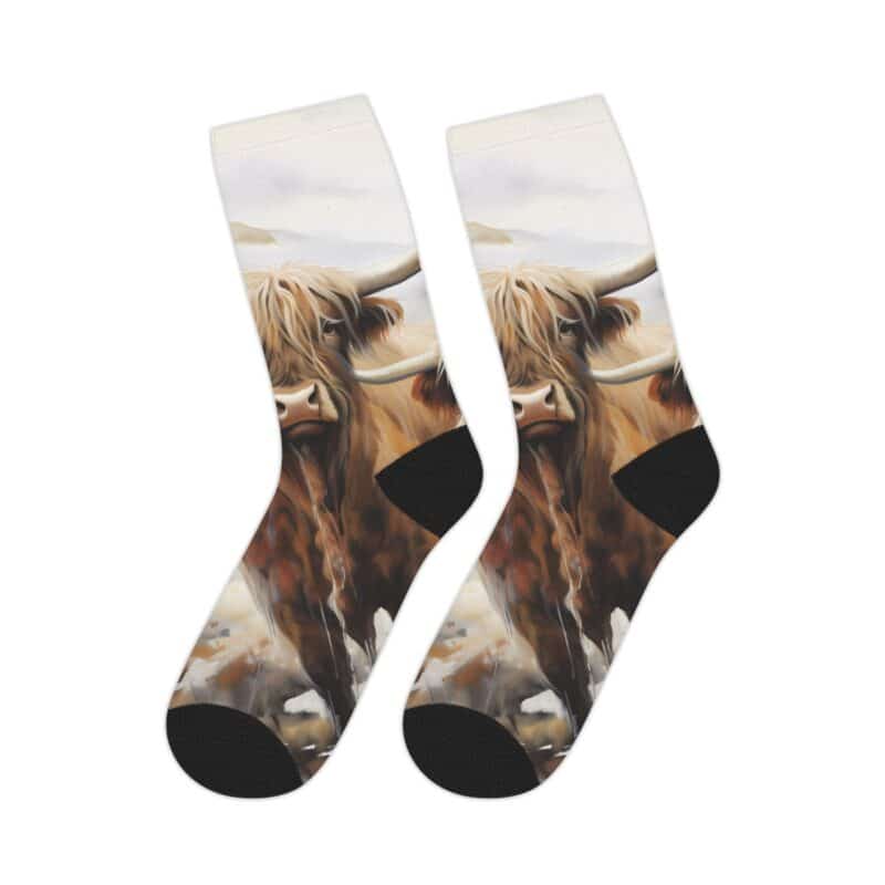 Highland Cows Socks