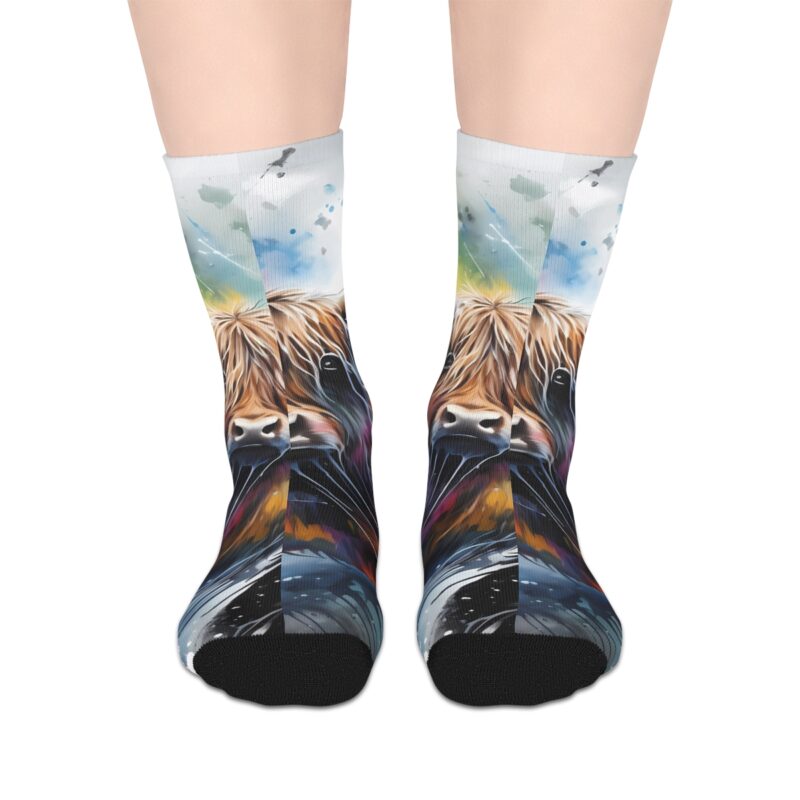 Highland Cows Socks