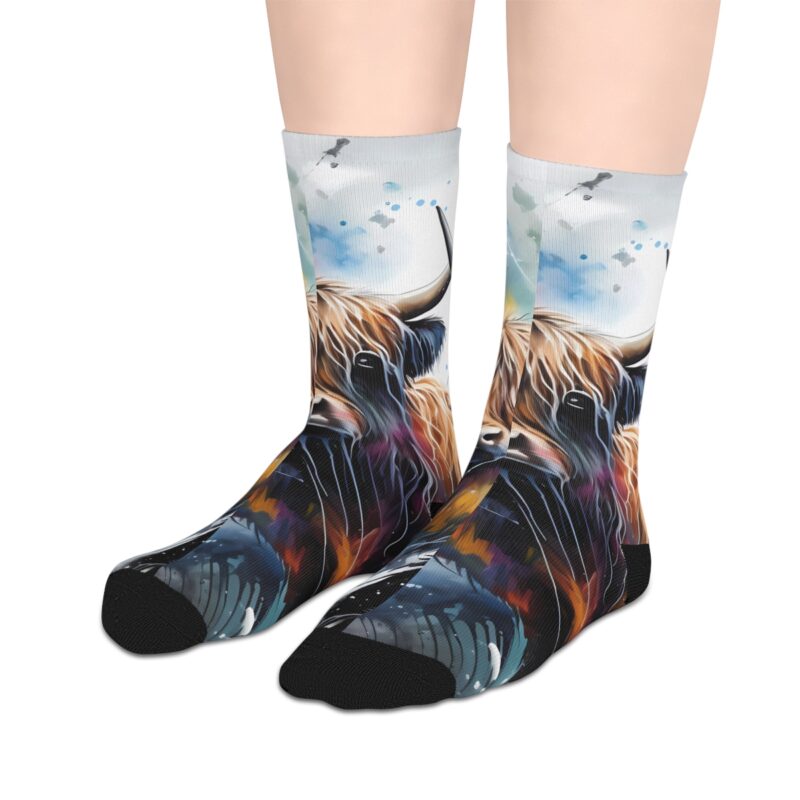 Highland Cows Socks