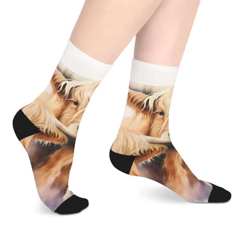 Highland Cows Socks