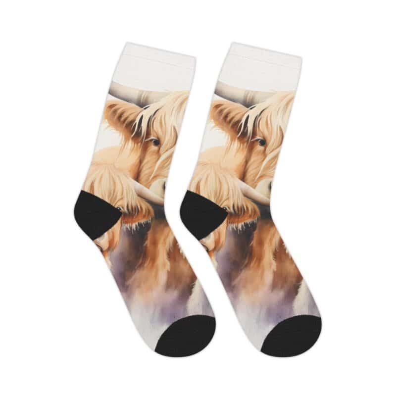 Highland Cows Socks