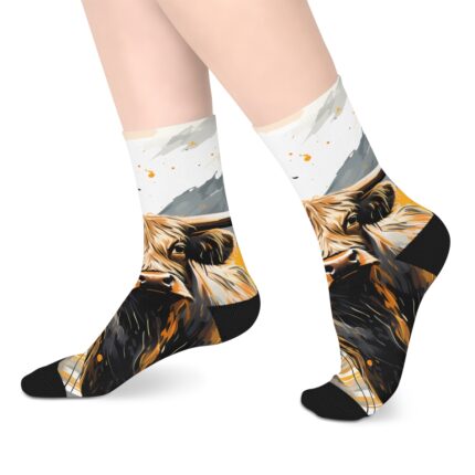 Highland Cows Socks